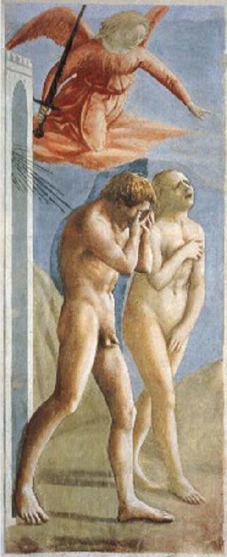 unknow artist Adam and Eve were driven out of Iraq oil painting image